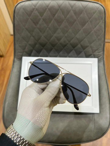 Tom_ford _Aviator09 silver Black